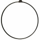 Aerial Ring / Lyra / STANDARD SIZE / Black / TABLESS / Solid / (KIT)